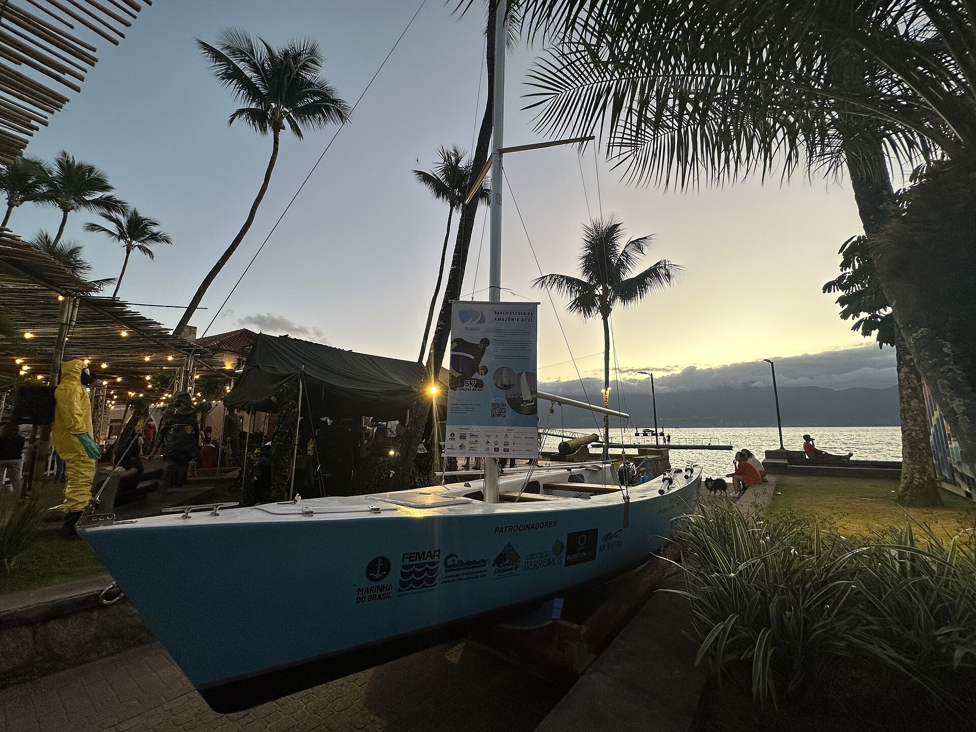 Veleiros na Semana Internacional de Vela de Ilhabela